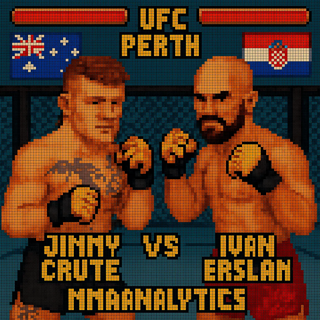Jimmy Crute vs Ivan Erslan - UFC Perth